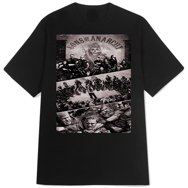 Kaos Sons Of Anarchy Tshirt Unisex