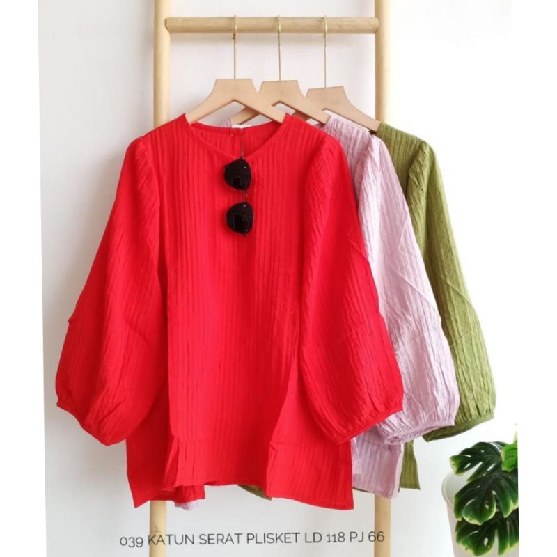 blus katun Serat import