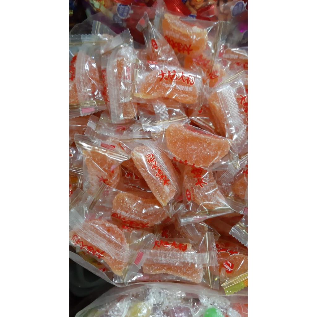 

Jelly Jeruk Naraya/Orange Jelly Netto - 1000 Gram