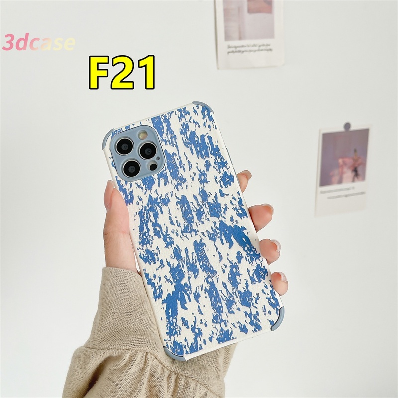 Fashion Graffiti Soft TPU Case Samsung A52 A72 A12 A3  A20S A02S A50 A10S J7 Prime A51 A10 A125 A30 A50S A30S A20 M40S M10 M10S A205 M02S A025 F02S A305 M12 F12 A15 A15S A54 A7 A5S A12 A9 A5 A53 A33 2020 Camera Lens Protection Lamb Skin Leather Cover