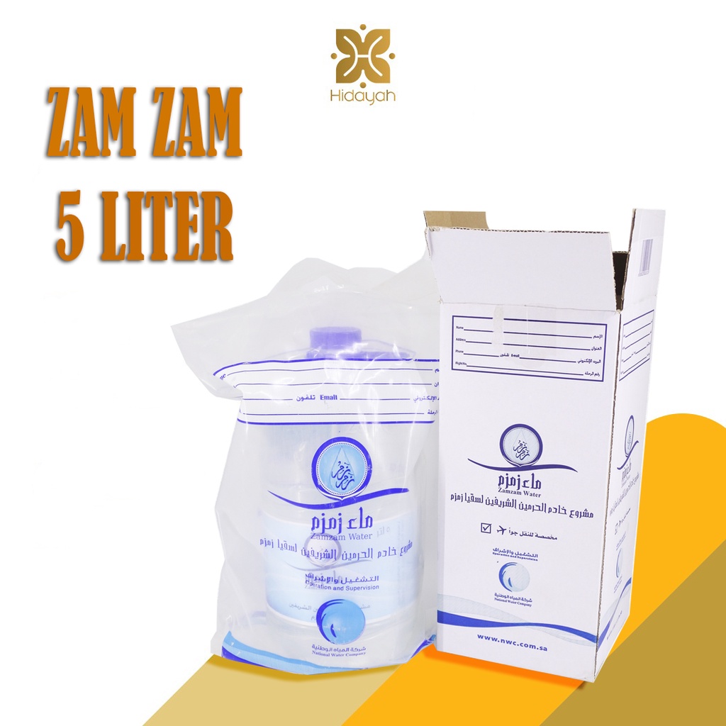 Air Zam Zam / Air Zam-Zam 5 Liter Original 100% Dijamin Asli