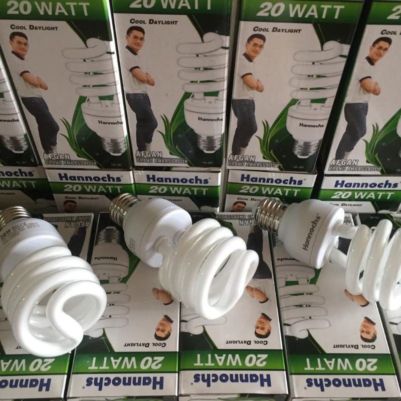 LAMPU SPIRAL 20 WATT (HANNOCHS)