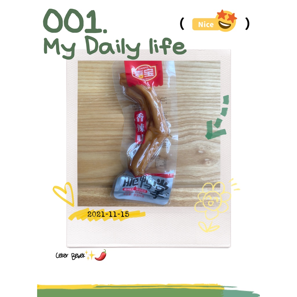 

Kaki Bebek Crunchy Ceker Bebek China Garing Snack Ceker Bebek Snack Kaki Bebek - Mala Spicy