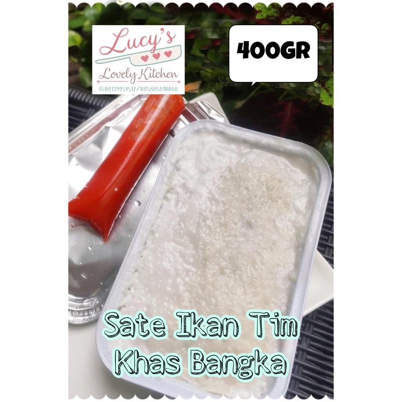 

SATE IKAN TIM KHAS BANGKA ( 400GR )