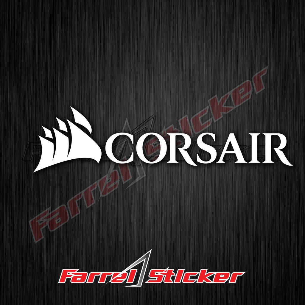 stiker sticker CORSAIR