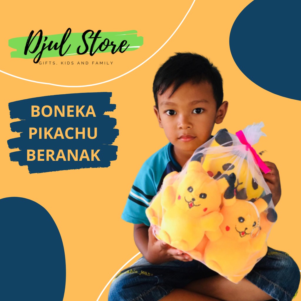 BONEKA POKEMON PIKACHU BERANAK