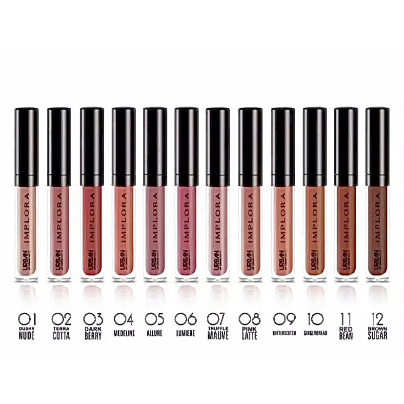 Implora Urban Lip Cream Matte 01 Dusky Nude