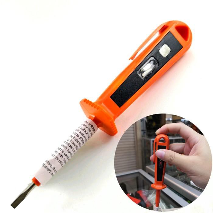 Diskon Test pen AC 15cm ( SHORT ) obeng testpen made in germany test pen IWT Unik