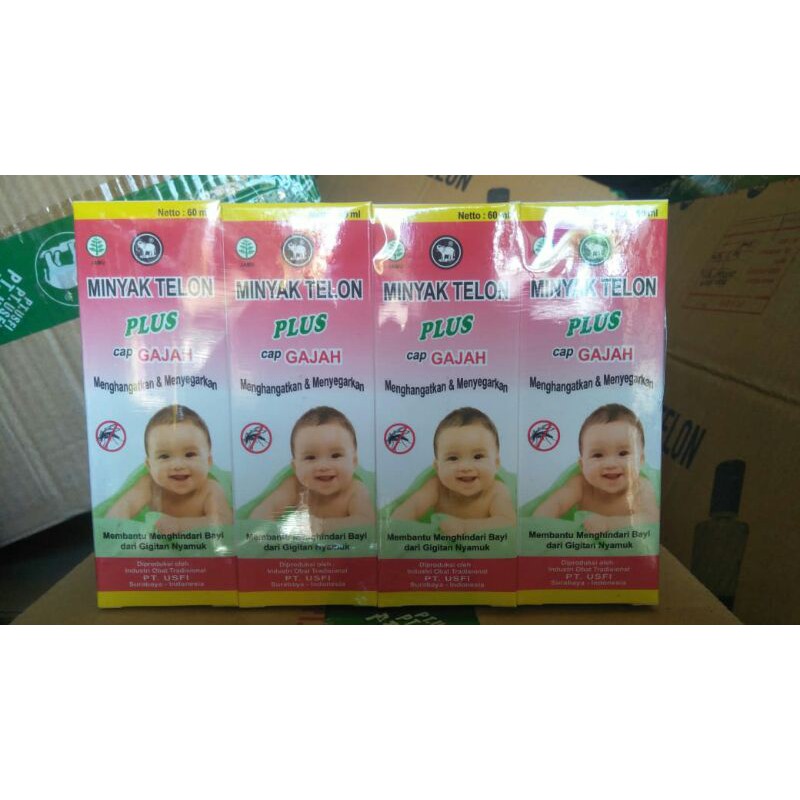 Minyak Telon Plus Cap Gajah 60 ml