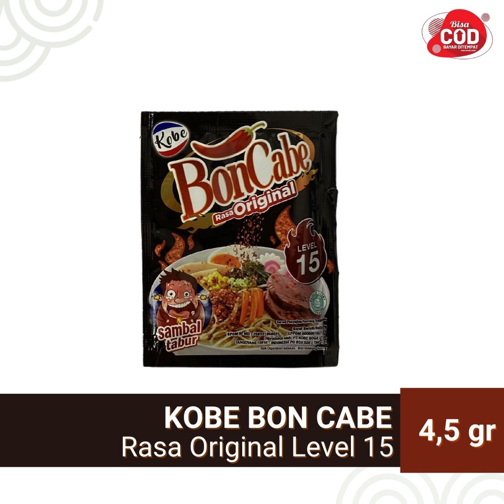 Boncabe Rasa Original Level 10, 15 &amp; 30