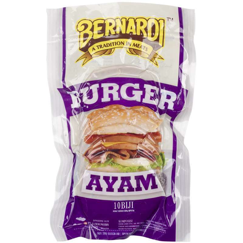 

BERNARDI BURGER AYAM 10PCS