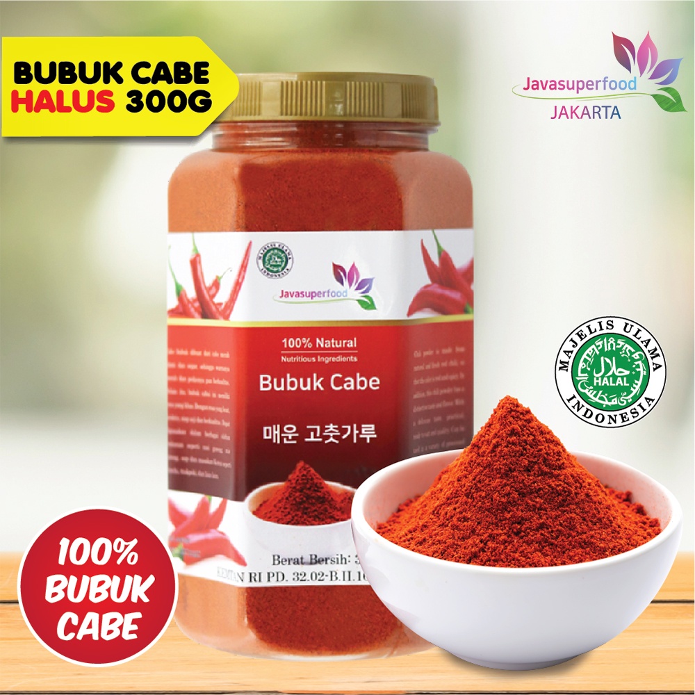 Bubuk Cabe Korea Toples [Halus] 300g / Korea Chili Powder Bottle 300g