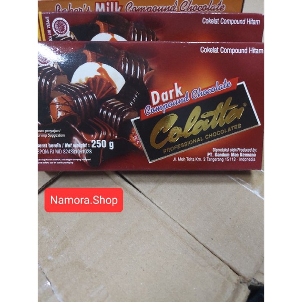 

Colatta Dark Compound Chocolate 250gr