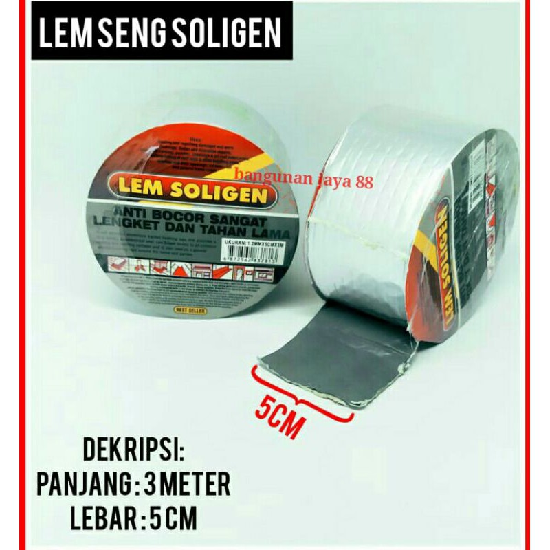 LEM SENG SOLIGEN 3M/LEM SENG/SUPER BAND/SENG BAND/LEM ASBES BAGUS