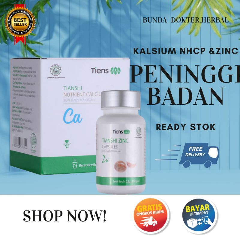 

(COD) OBAT PENINGGI BADAN TIENS PERAWATAN BADAN KESEHATAN || SUSU NHCP DAN ZINC