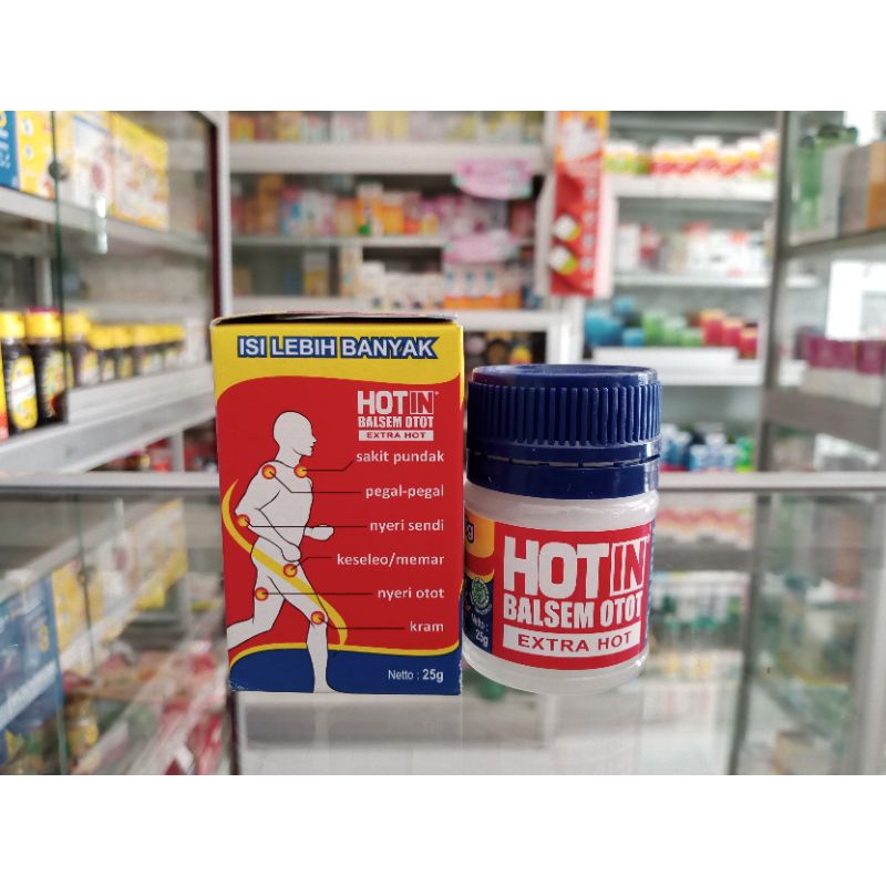 HOT IN BALSEM OTOT EXTRA HOT 25 gram