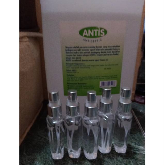 Handsanitizer gel antis antiseptic botol spray 50ml,100 ml