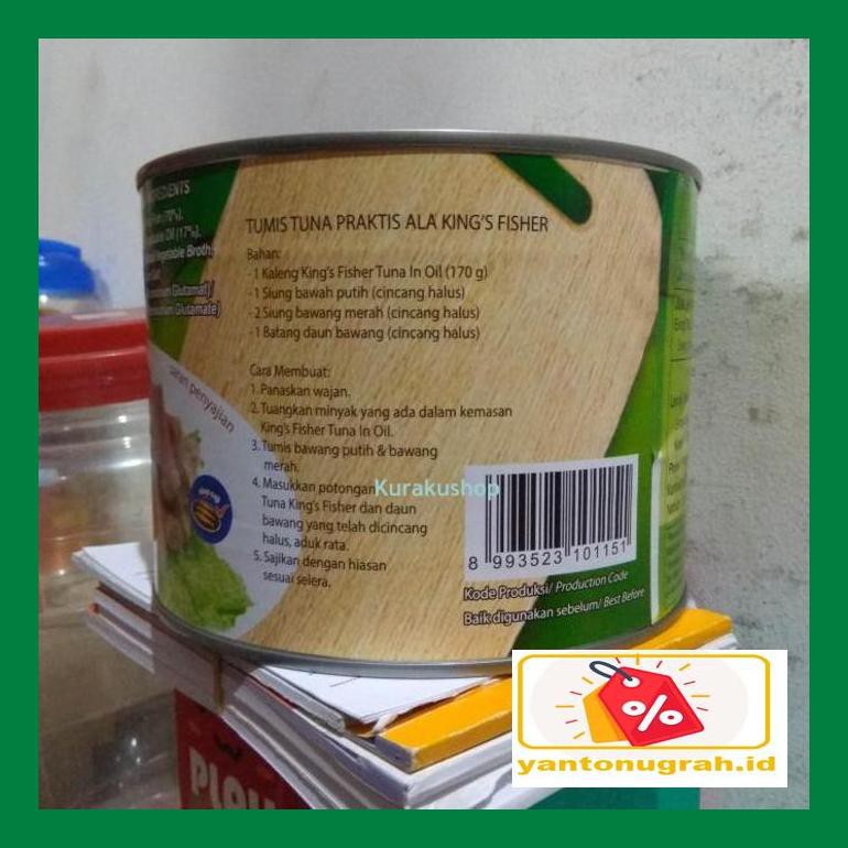 

Ytnksot Kings Fisher Tuna In Oil 1800 G Sotyt07