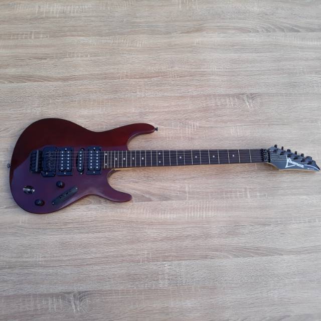 Gitar ibanez s series coklat