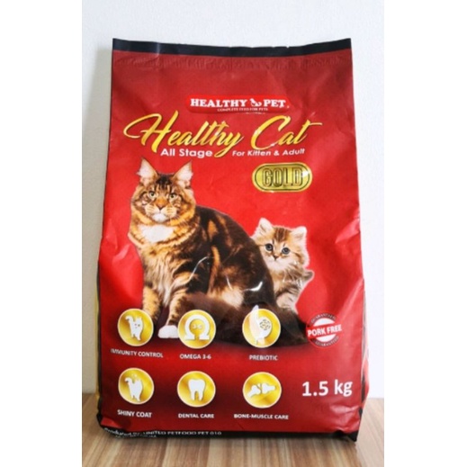 Healthy Pet Gold Dry Cat 1,5 Kg Freshpack