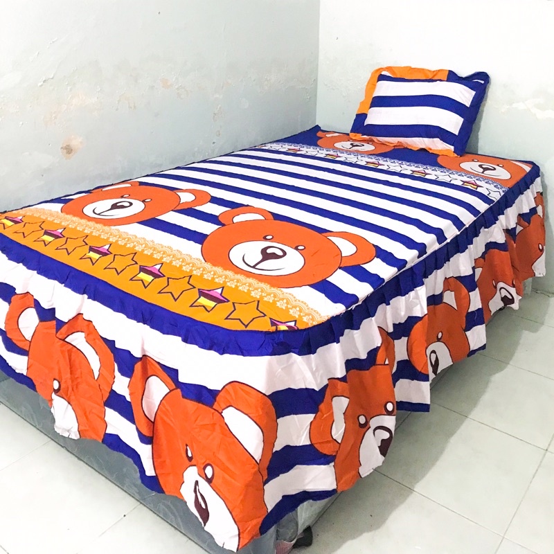 SPREI RUMBAI MOTIF 120x200 BERKUALITAS