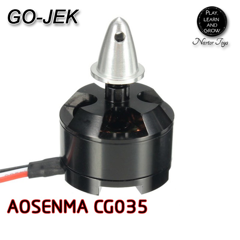 Promo AOSENMA CG035 Brushless Motor Silver Mainan Anak