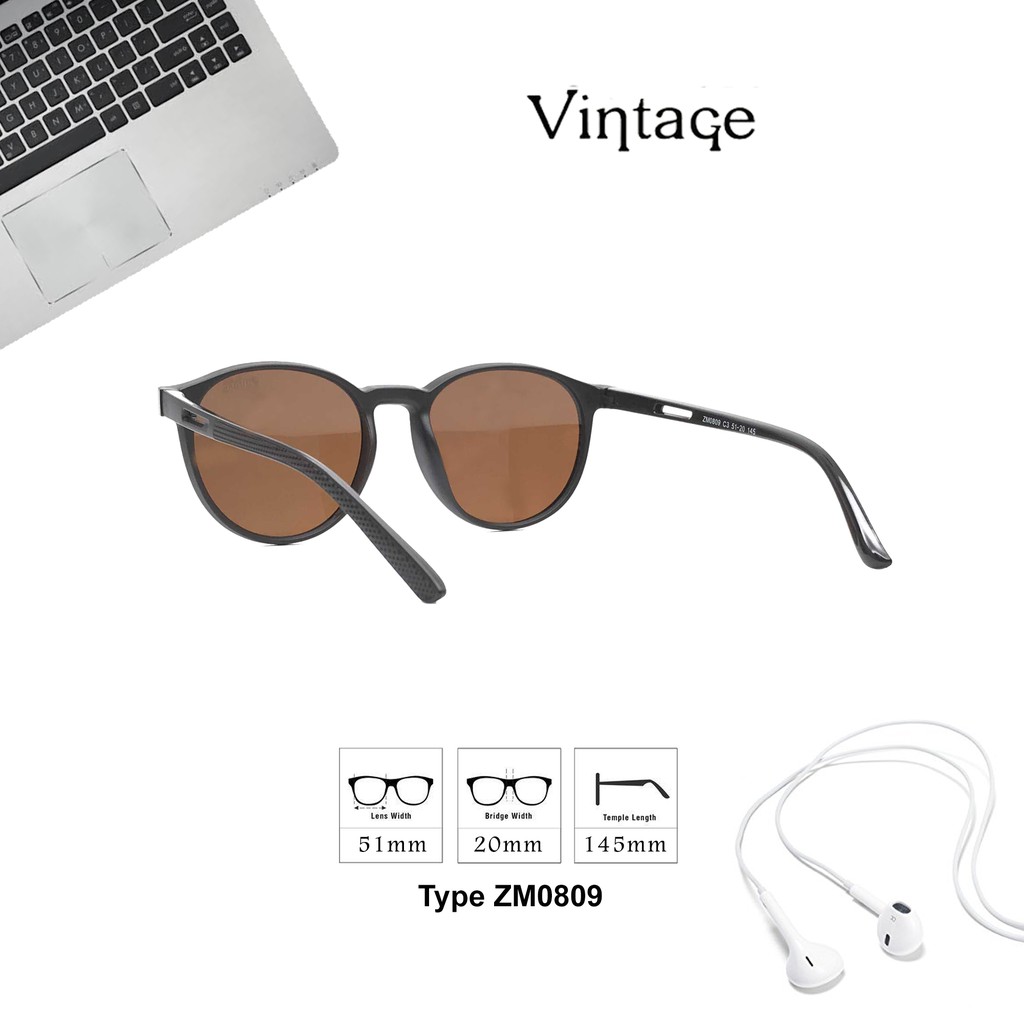 Vintage Sunglasses Polarized ZM0809