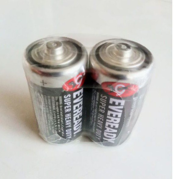 2 Pcs Baterai Batre batere Type C ukuran TANGGUNG / SEDANG (Lebih kecil dari D)