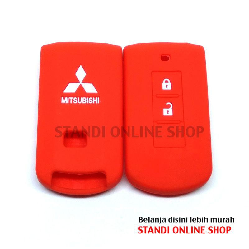 Kondom Kunci Silikon Remote Keyshirt Mitsubishi Outlander All New Pajero Mirage Lancer