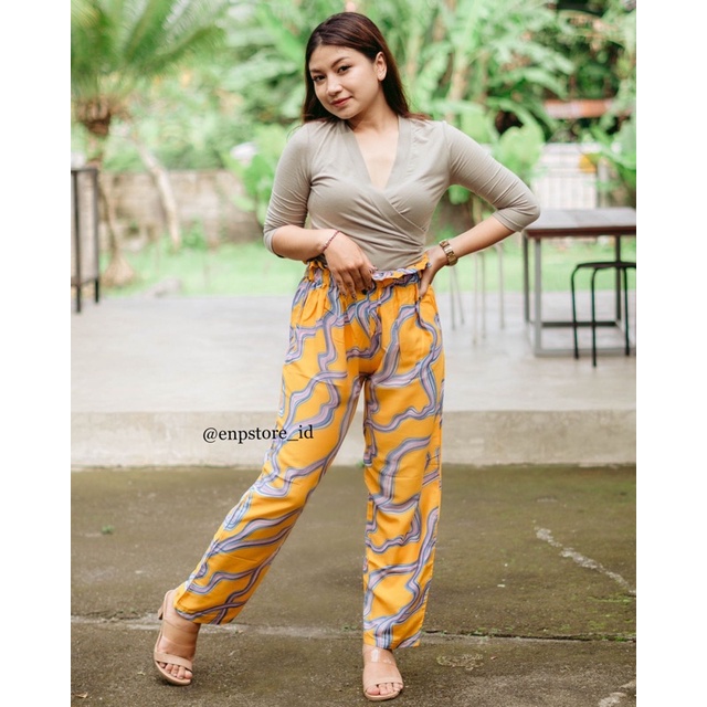 MOANA KULOT // KULOT WANITA // KULOT KEKINIAN-KUNING