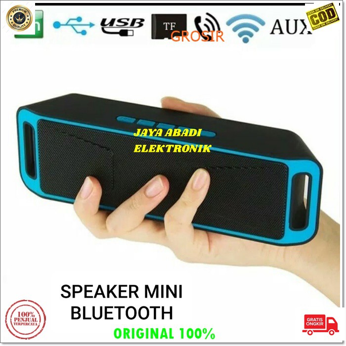 J243 SPEAKER MINI PORTABLE BLUETOOTH BLUETOOT ORIGINAL SPK FM RADIO MUSIK MUSIC AUDIO PENGERAS SUARA SOUND SISTEM USB MP3 CAS CHARGER CASAN POWER SUARA SOUND SISTEM USB MP3CAS BATERAI MIC CALL HIFI QUALITY TF CARD POWER MINI BATERAY SMART BISA SEGALA HP