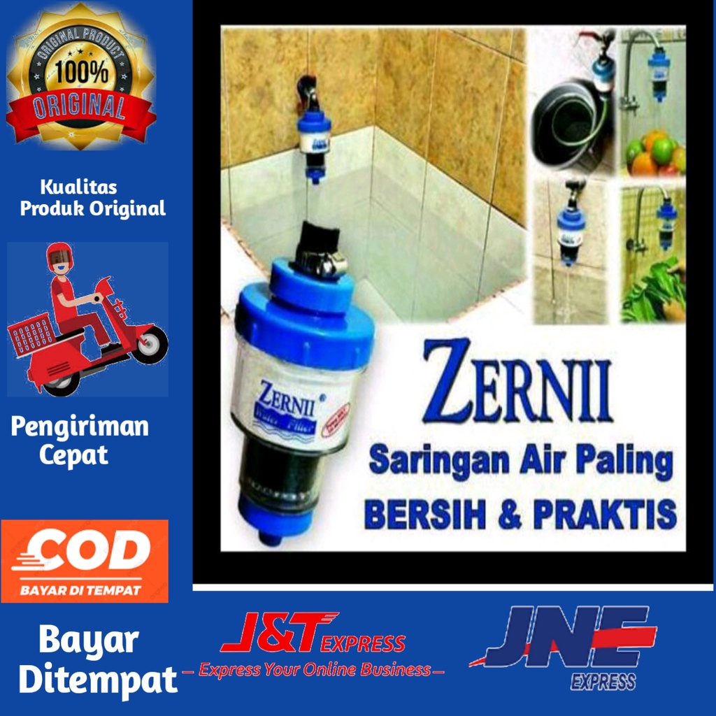 [BISA COD] Alat Penjernih Air Zernii Water Filter Saringan Air Filter Air Saringan Kran Air Penyaring Air