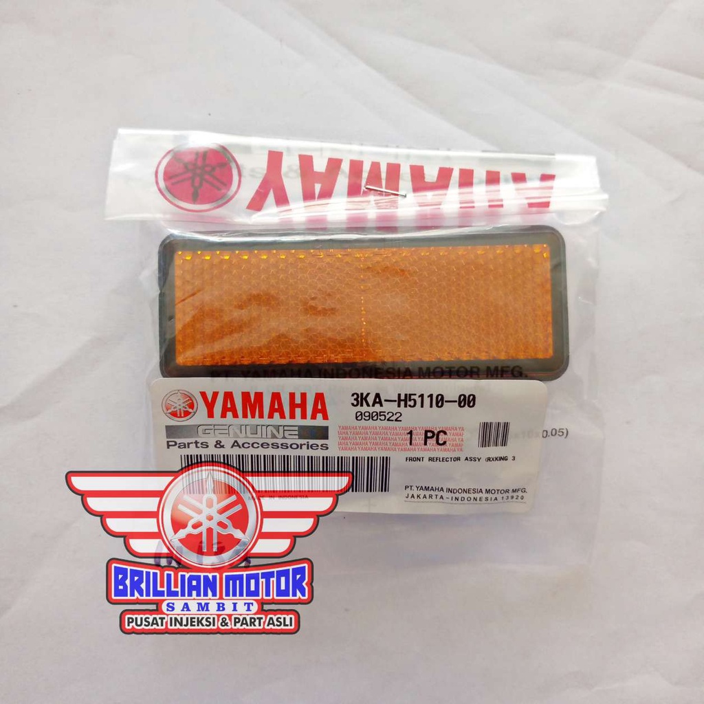 Reflektor Mata Kucing Air Scoop RX King, RXS Original Yamaha 3KA-H5110-00