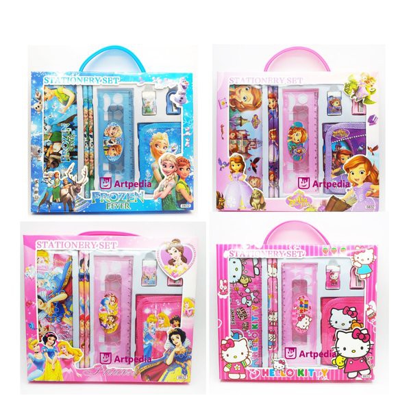 

Unik Paket Alat Tulis Set 8832 Stationery Set Souvenir Ulang Tahun Anak Limited