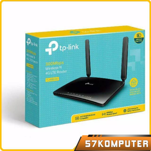 Jual Router Modem WiFi TPLINK TL MR6400 Modem Wifi Murah 4G LTE