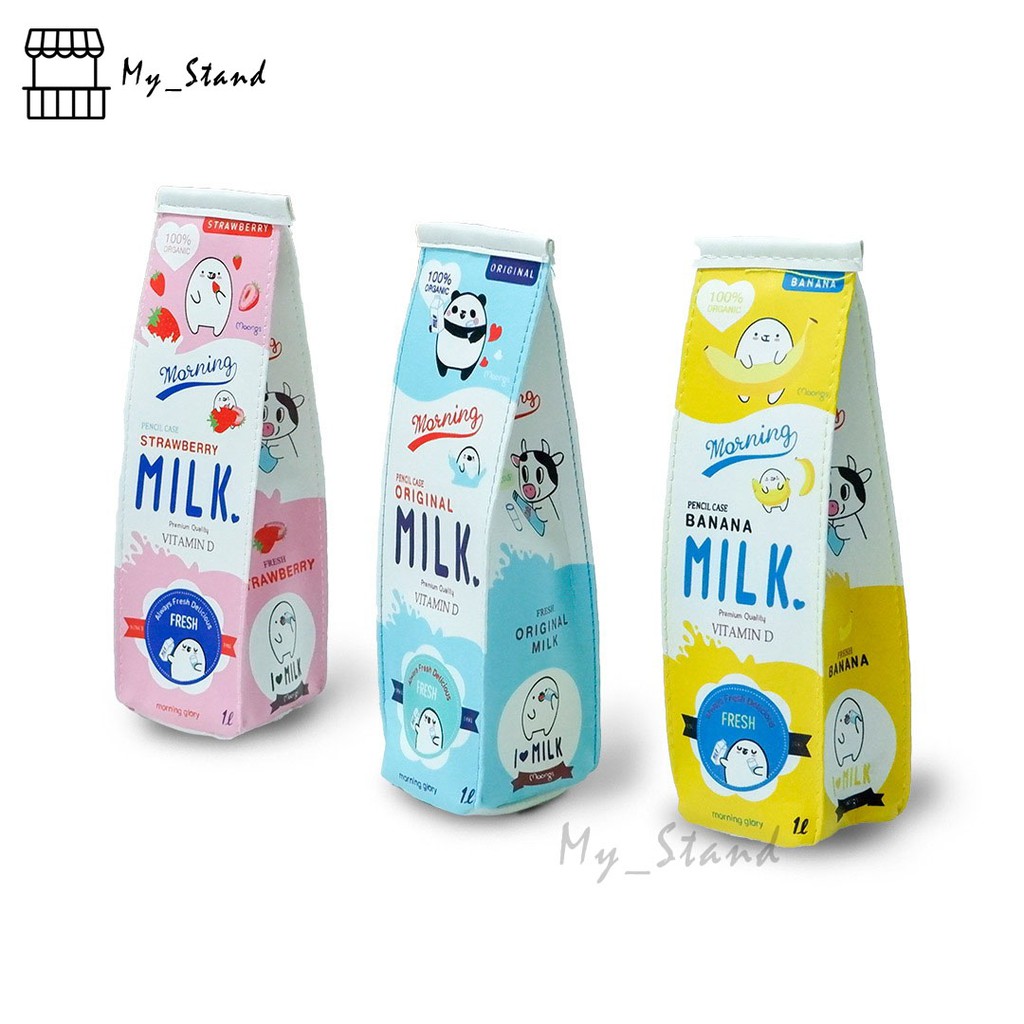 

Kotak Pensil Susu/ Milk - Wadah Pensil - Kostak - Tempat Pensil Sekolah Murah Lucu Unik
