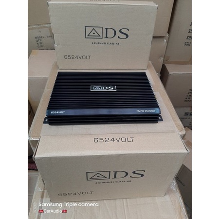 Power 24 Volt Power ADS 4 Channel AD 6524 VOLT Amplifier Mobil 24 Volt Murah