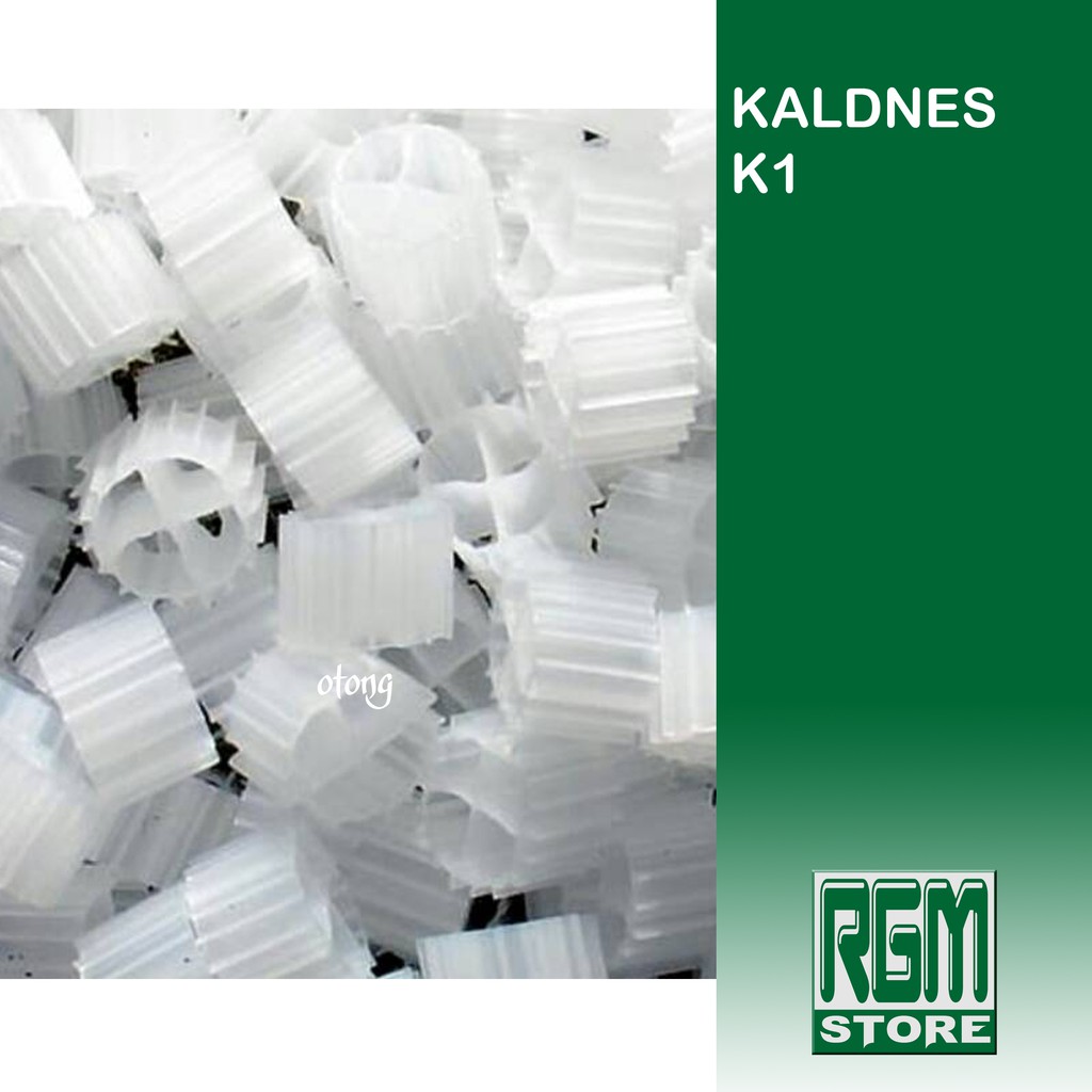 kaldness kalnes kaldnes k1 K2 K3 MBBR media filter aquarium kolam ikan