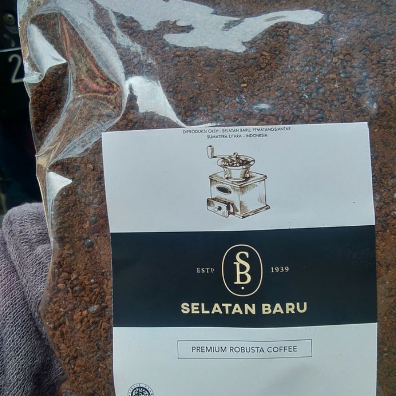 

kopi bubuk robusta tulen ( kasar) selatan baru khas kota siantar