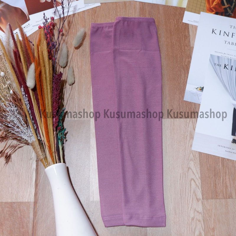 Manset Tangan Bahan Kaos Spandek PE-Plum