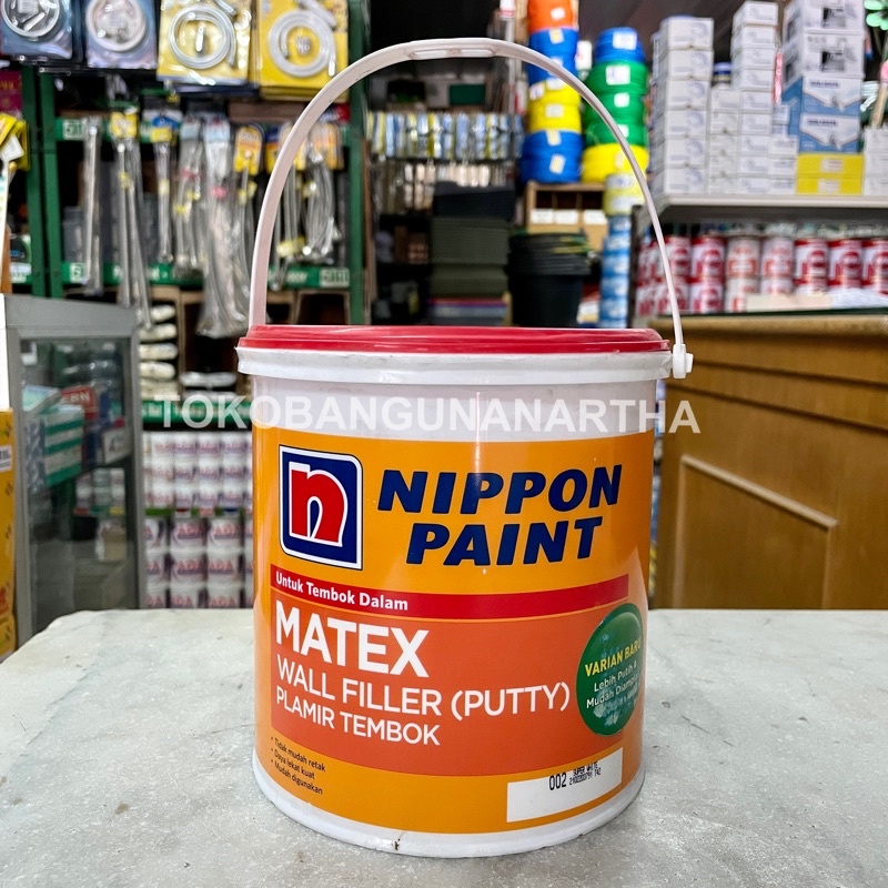 Jual Kg Wall Filler Plamir Tembok Matex Nippon Paint Putty