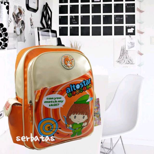 Tas ransel anak perempuan sekolah SD alto star
