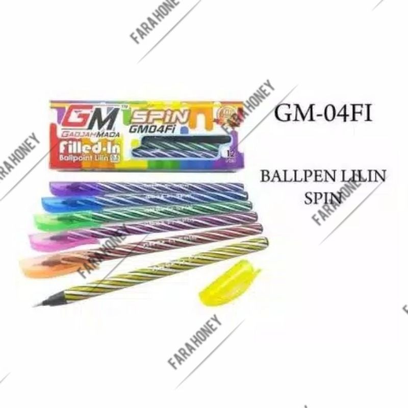 

Bolpen Lilin pulpen lilin SPIN murah lucu