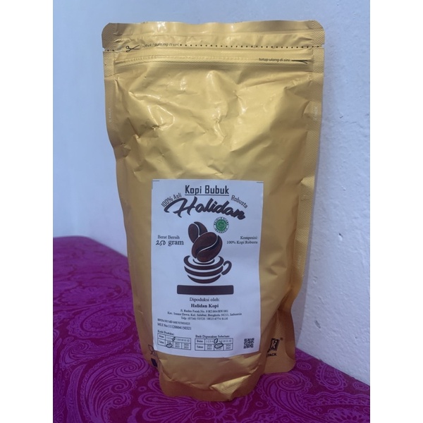 

KOPI BUBUK ROBUSTA ASLI HALIDAN