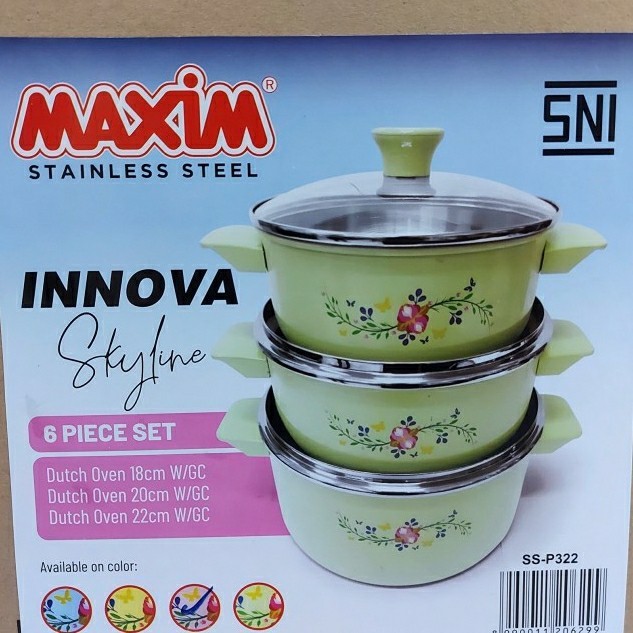 Panci set Maxim INNOVA Stenlis Steel Maspion