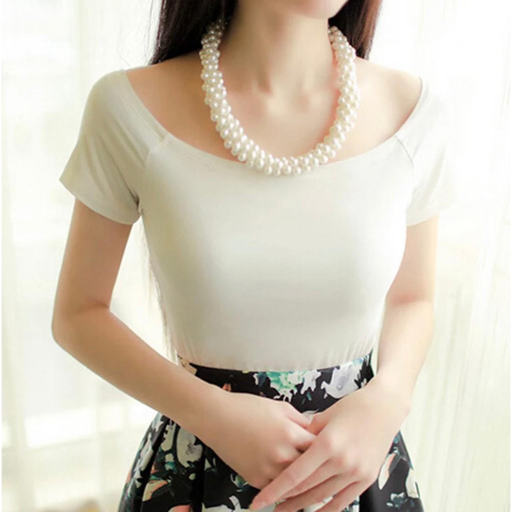 (COD) OH Fashion Blouse Bianca Sabrina Wanita #2337