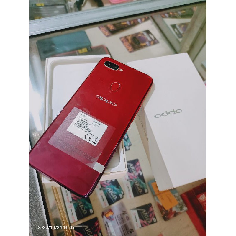 oppo f9 ram 6/64gb-seken mulus garansi resmi