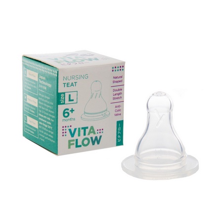 Vita flow Sillicone Nipple Dot Anti Colic