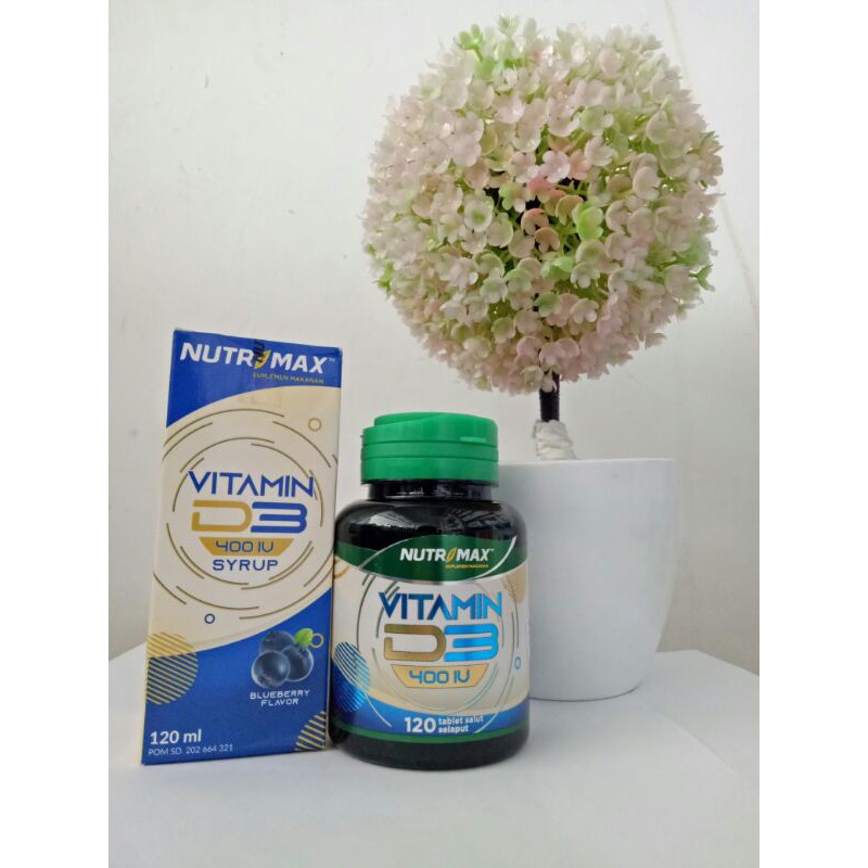 NUTRIMAX D3 400IU / VITAMIN D3 / SIRUP VITAMIN D3 400IU