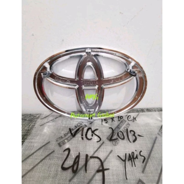 emblem logo depan yaris vios Camry 15x10cm 90975-t2008 original